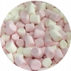 Posypka mini pianki Marshmallows dekoracja babeczki biały różowy mix 75g